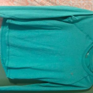 Cute very soft blue long sleeve tee!